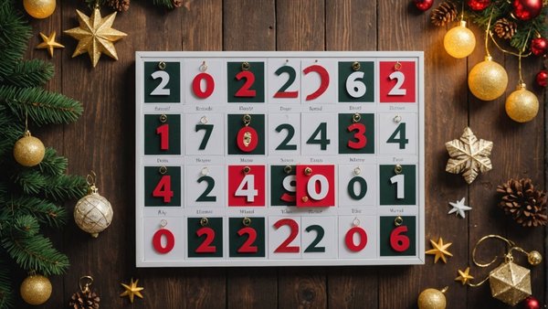 Découvrez le calendrier de l'avent parfait pour 2024